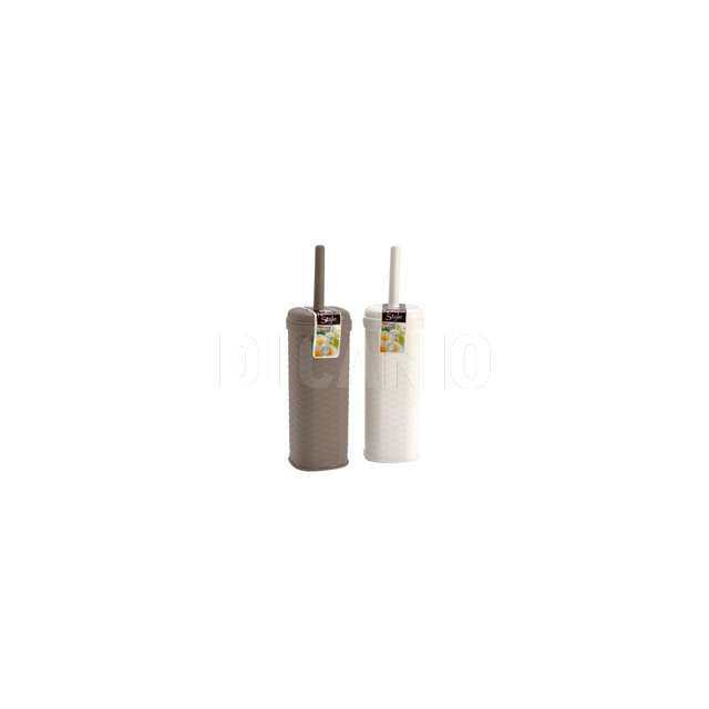 Portascopino living quadrato rattan cm 11x11x41 - Principale