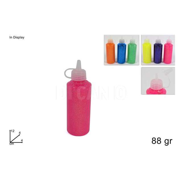 Colla glitter 88 gr 6 colori chiari - Principale