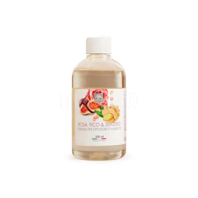Profumi di vino ricarica per diffusore di essenza 500 ml fico rosa zenzero - Principale