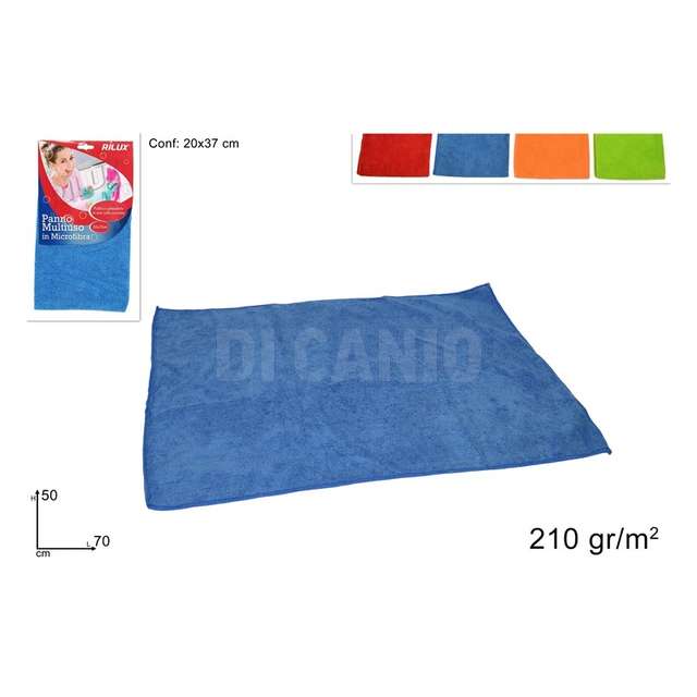 Panno microfibra cm..50x70 210gr colorinormali - Principale