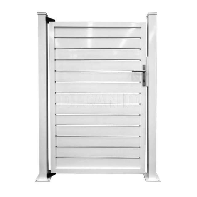 Recinzione miami cancello pedonale 100hx160cm bianco - Principale