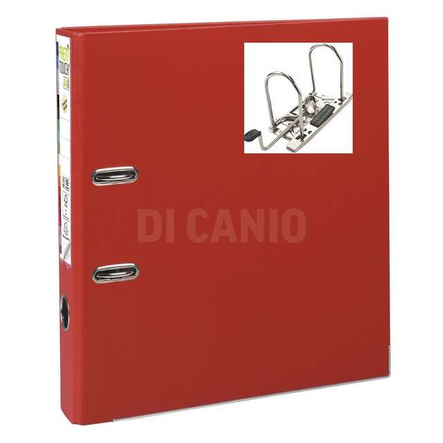 Raccoglitore a leva premtouch ppl d50mm rosso - Principale