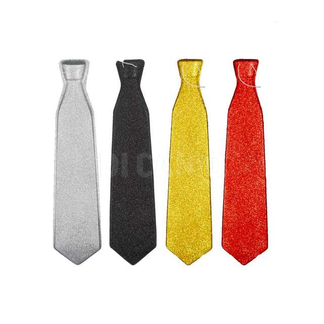 Cravatta glitter 4 colori assortiti - Principale