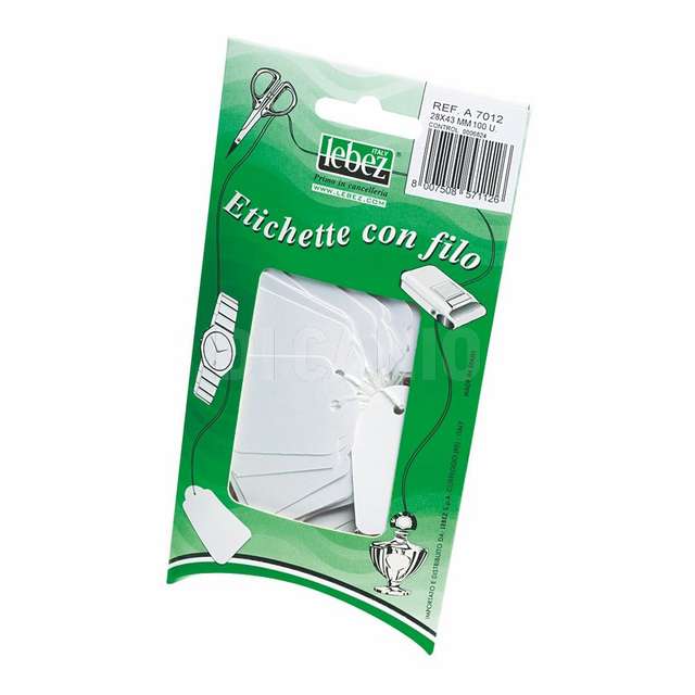 Etichette c_filo 100 pz. lebez - Principale