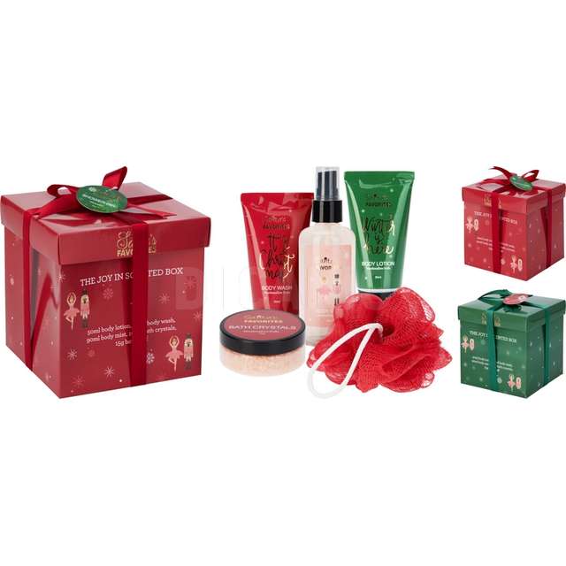Scatola regalo bagno 5pz - Principale