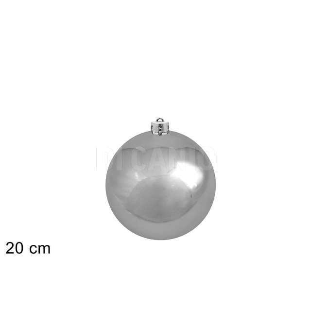 Palla 20 cm. lucida silver - Principale