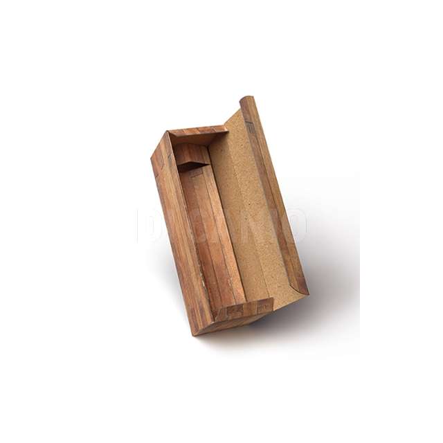 Scatola cartone 1 bottiglia cm.33x10.5x11.5 teak - Principale
