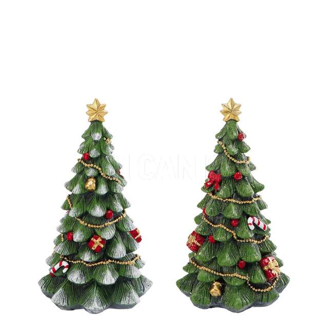 Albero resina a2fin natale diam14xh25 - Principale