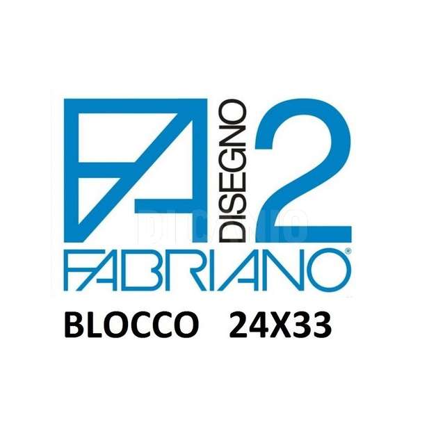 F2 blocco 24x33 ruvido 20ff. fabriano - Principale