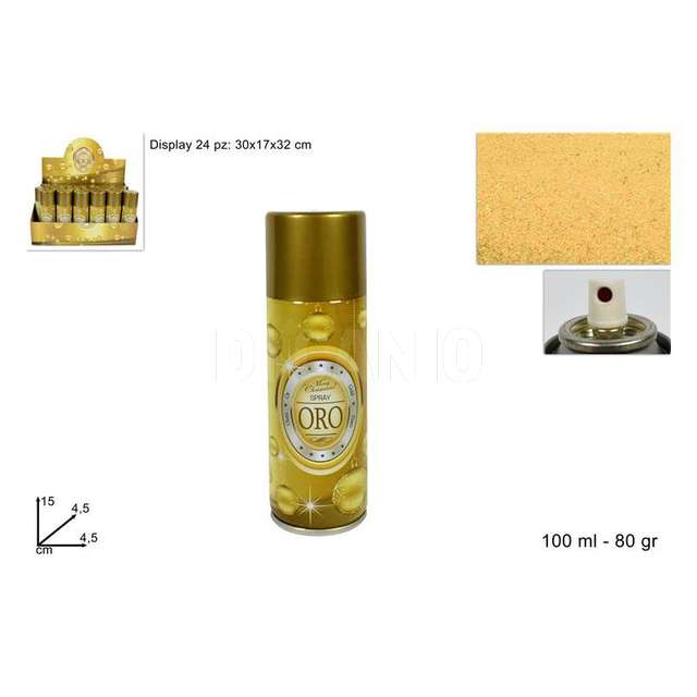 Bomboletta oro 100ml80grxf009 gold - Principale