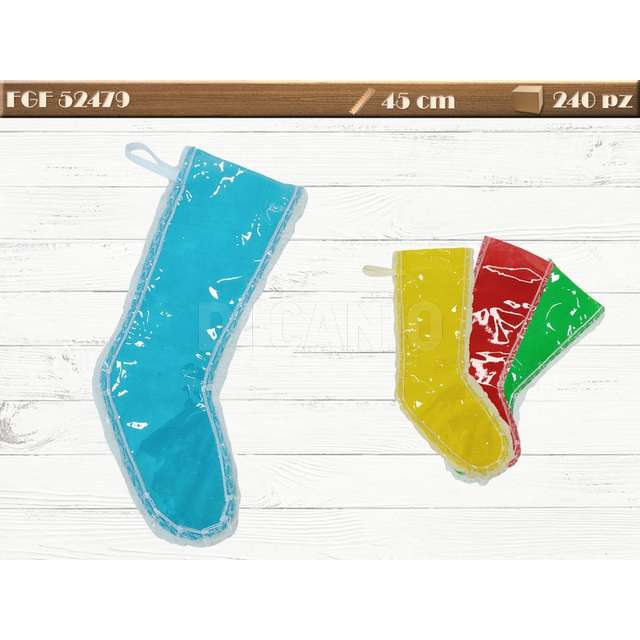 Calza con pvc col. ass cm 45 - Principale