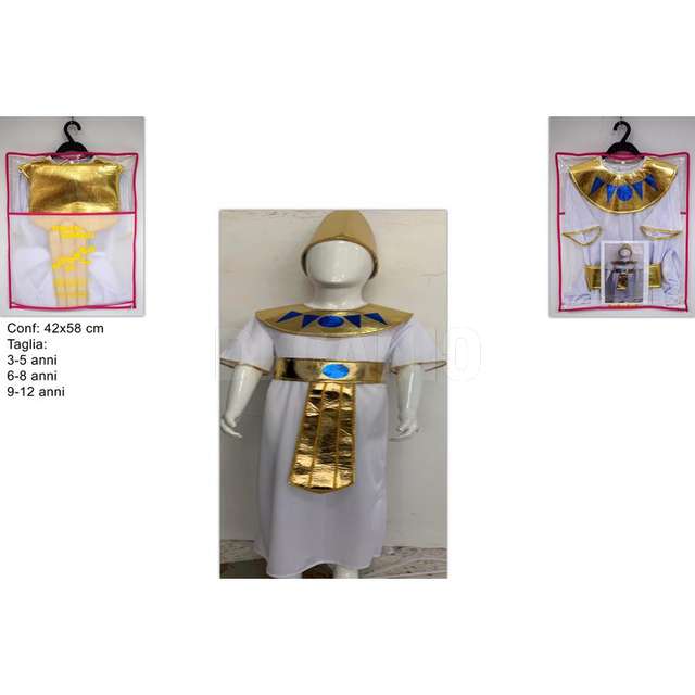 Vestito egiziana bimba 3-5-6-8-9 - Principale