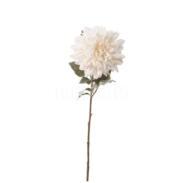 Dalia innevataata bianca natalizia cm73 - Principale