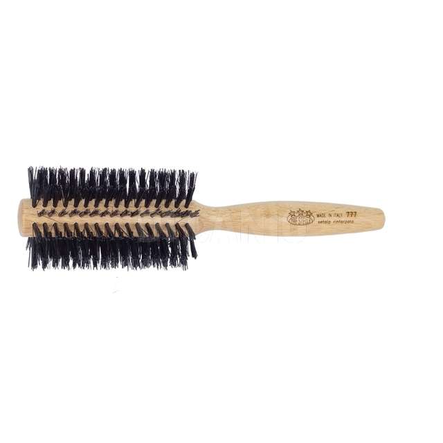 Spazzola per capelli legno dm.22.7 tre selle - Principale