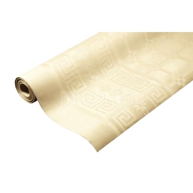 Tovaglia damascata mt.7x120 crema orema - Principale