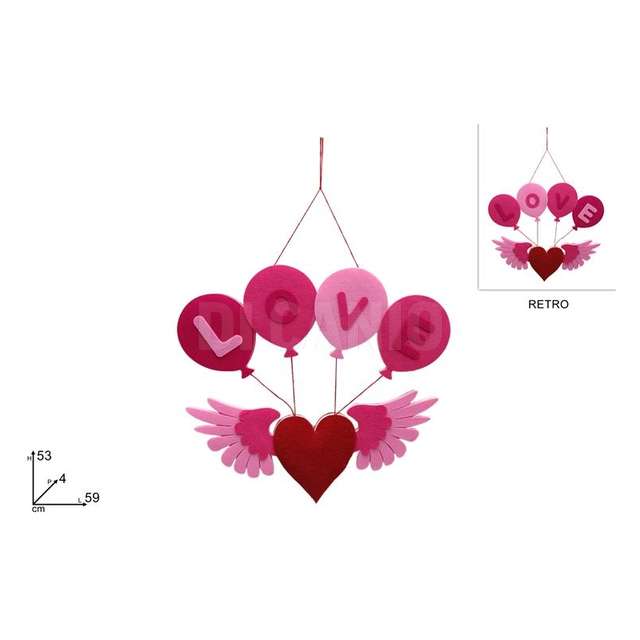 Appendino san valanetino cuore con ali lve - Principale