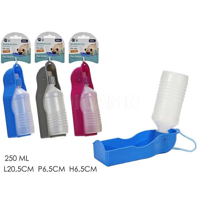 Bottiglietta acqua aminale 250ml 3 assortita - Principale