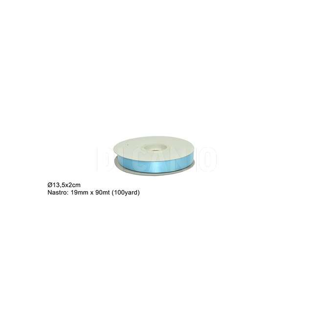 Nastro regalo 19mm*90mt celeste 50 flock diamant_fr001025_due e. - Principale