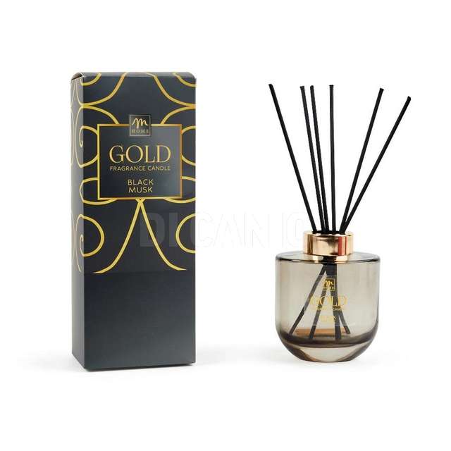 Diffusore di fragranza black musk in cera e vetro 160ml 8.9x7xh.22.5 cm - Principale