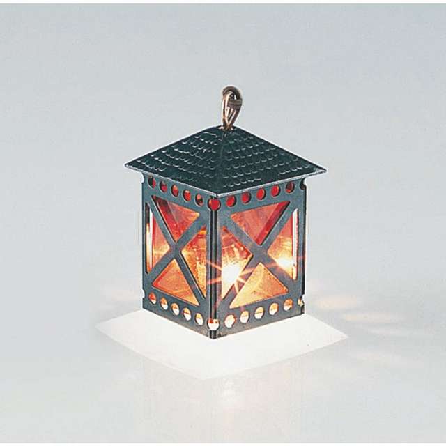 Lanterna metallo cm.4 con luce a batteria in blister - Principale