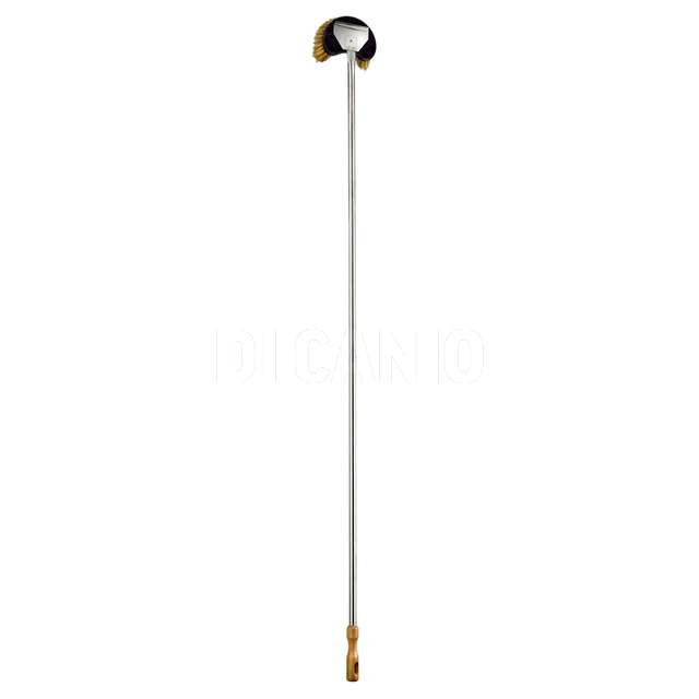 Spazzolone ottone girevole mezzaluna h.170 - Principale