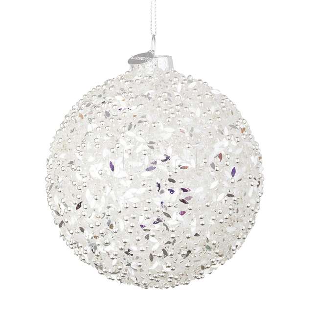 Sfera vetro reflection bianco dm.100 - Principale