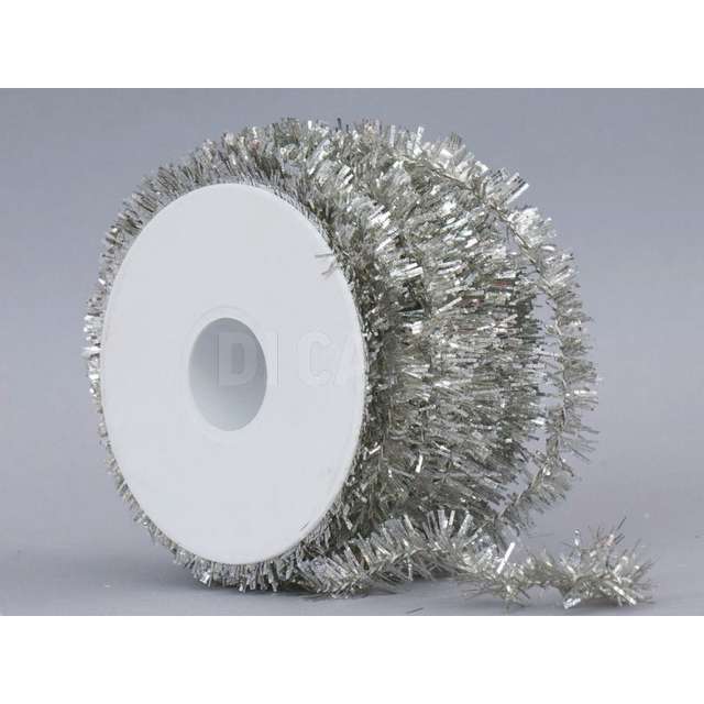 Bobina filo pvc mm.20xmt.20 argento metallizzato - Principale