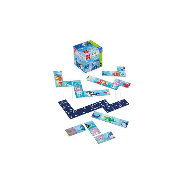 Baby domino abitanti del mare dal negro - Principale