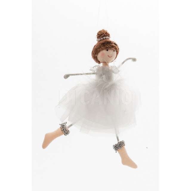 Ballerina stoffa cm.17 white arpimex n15878 - Principale
