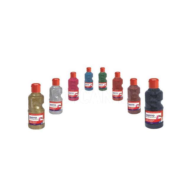 Tempera giotto glitter paint bronzo 250ml fila - Principale