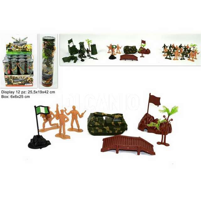 Militari set tubo in display ass. due esse - Principale