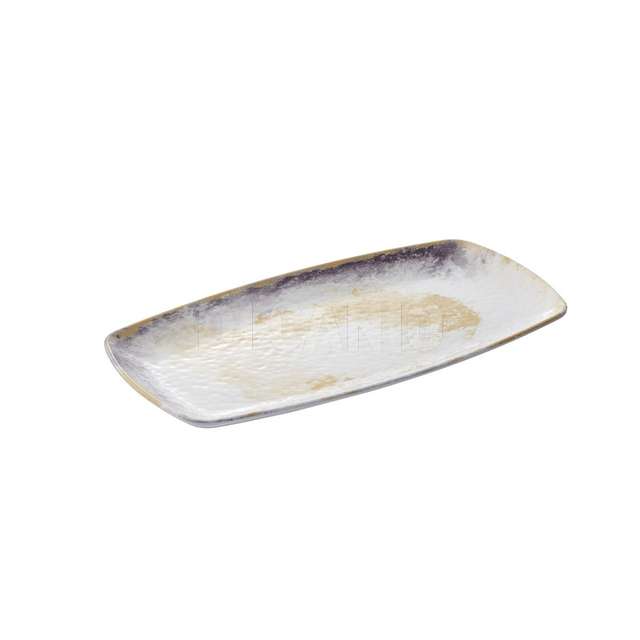 Piatto rettangolare melamina cm.35.5x19x2.5 galassia leone - Principale