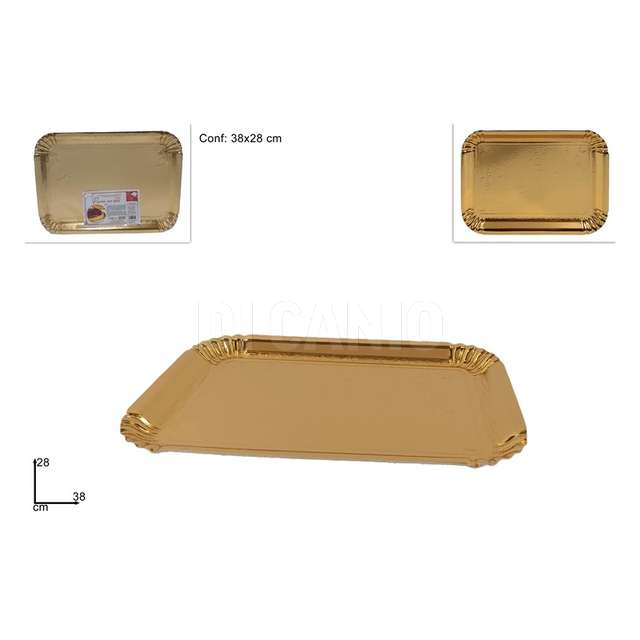 Vassoio oro cm.28x38 - Principale