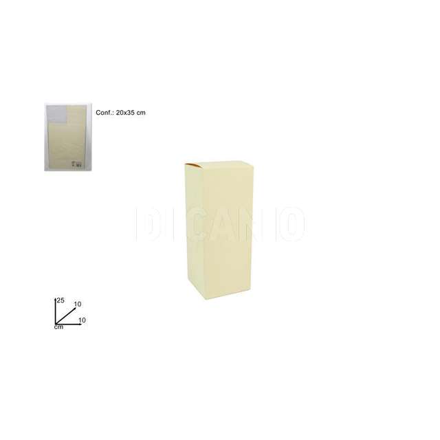 Scatola neutra per bomboniera cm.10x10x25 - Principale