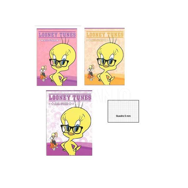 A4 quaderno tweety rigatura 5mm _bb129 - Principale