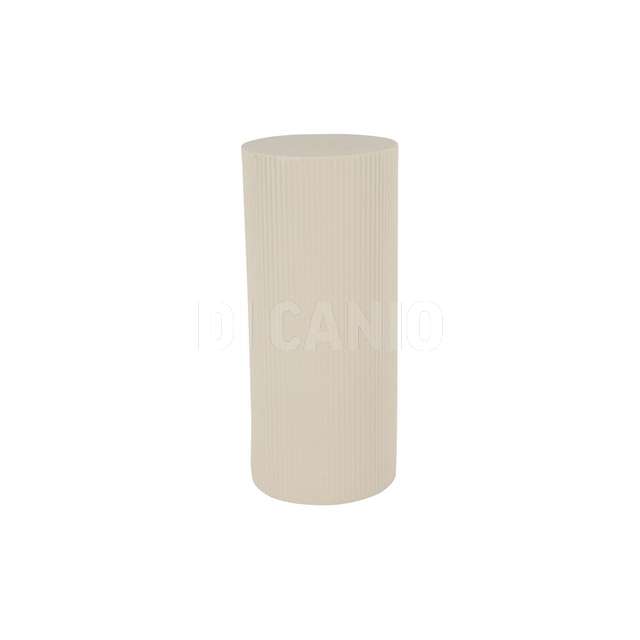 Colonna bradly crema100 cm metallo/nickel - Principale
