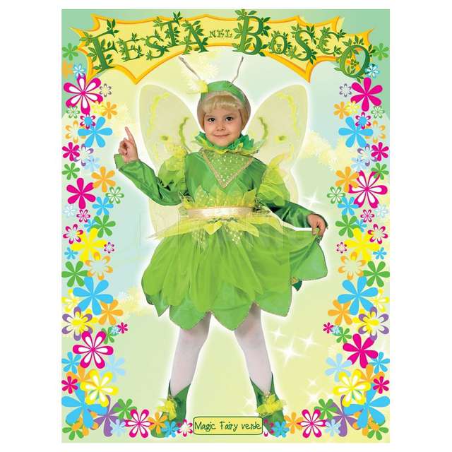Vestito magic fairy verde _26077.7-9.b - Principale