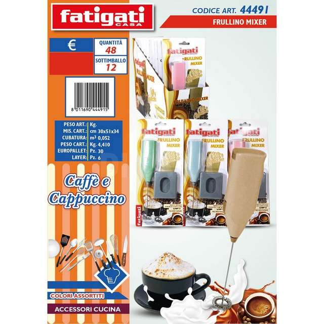 Frullino mixer caffe' e cappuccino - Principale