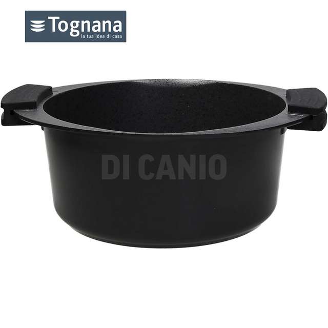 Casseruola pressofusa pietra induzione 2 m silicone cm.24 salvaspazio - Principale