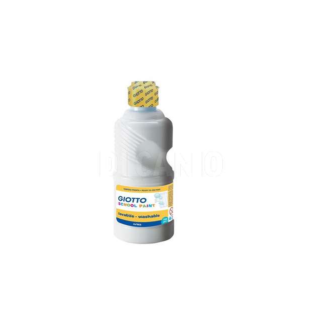 Flacone 2500ml giotto schoolpaint bianco - Principale