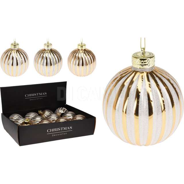 Sfera pet 100mm righe 3ass - Principale