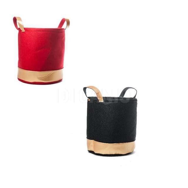 Caspot stoffa cm.32x32x35 red arpimex n18642 - Principale
