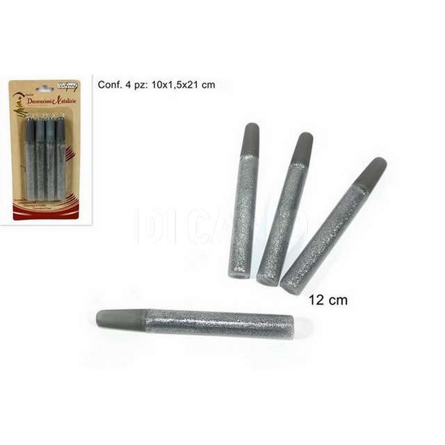 Tubetti glitter 4pz silver (24_144) dueesse. - Principale