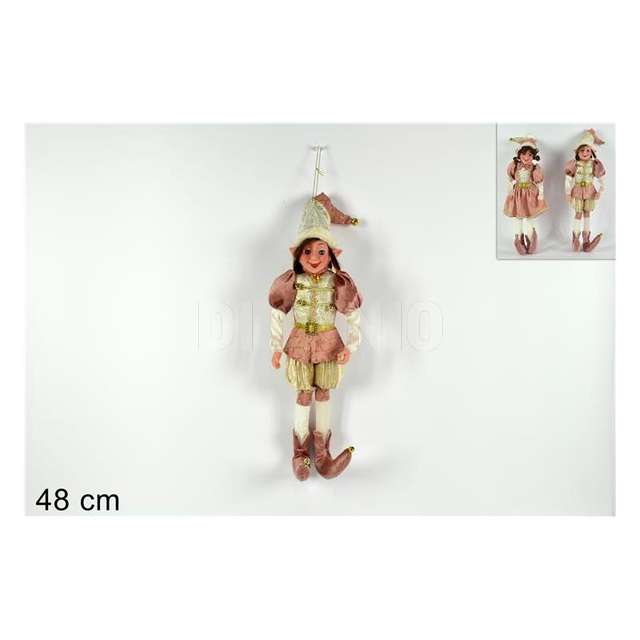 Elfo abito velluto rosa 2ass. item n.xl2118088 - Principale