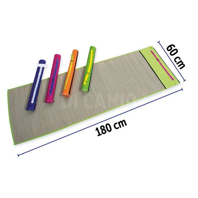 Stuoia mare con tracolla 60x180 coveri 5 col. - Principale