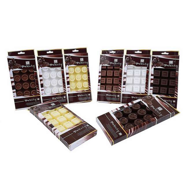Stampo per dolci 15 posti in silocone ass. merc - Principale