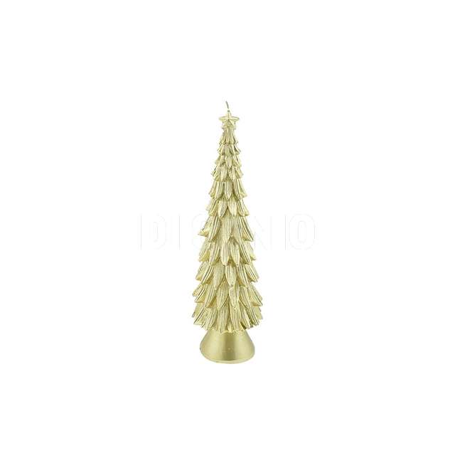Candela albero 22 cm. oro. - Principale