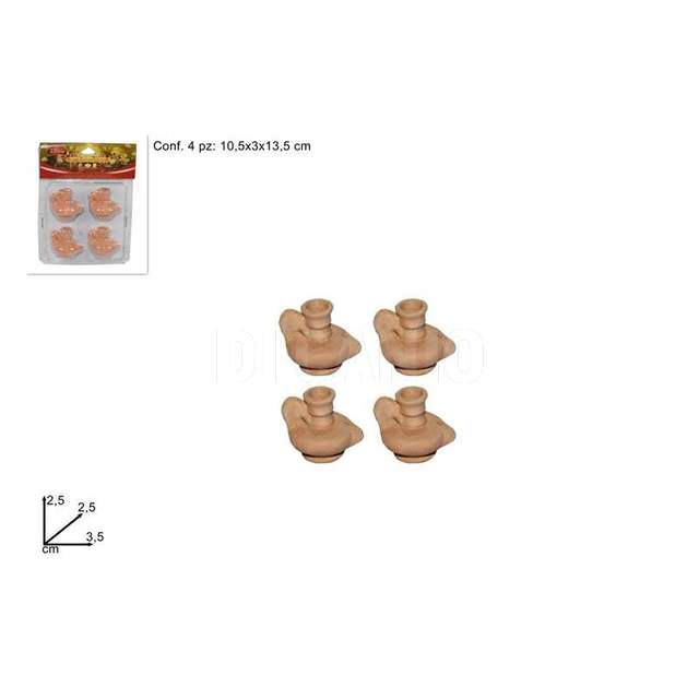 Teiere 4pz terracotta d.e.hs06-3- - Principale