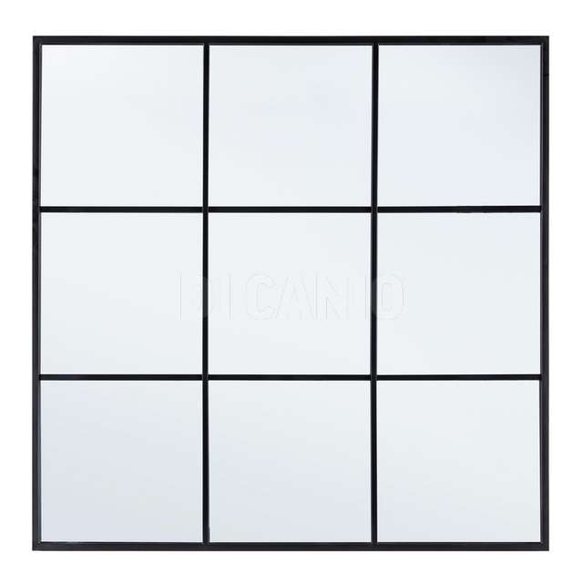 Specchio c-c window in metallo nucleos nero - Principale