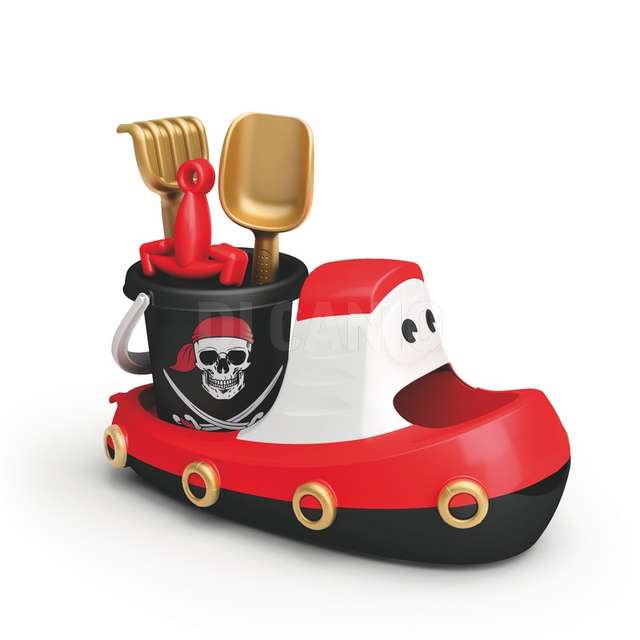 Barca con secchiello dm.13 pirata - Principale